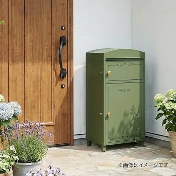 Amazon.co.jp: タカショー 据え置き型 メールボックス ポスト 大容量